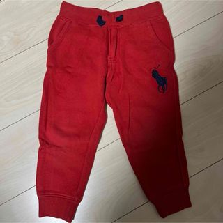 ポロラルフローレン(POLO RALPH LAUREN)の極美品　ラルフローレン　裏起毛　スウェット　パンツ　3y 100cm(パンツ/スパッツ)