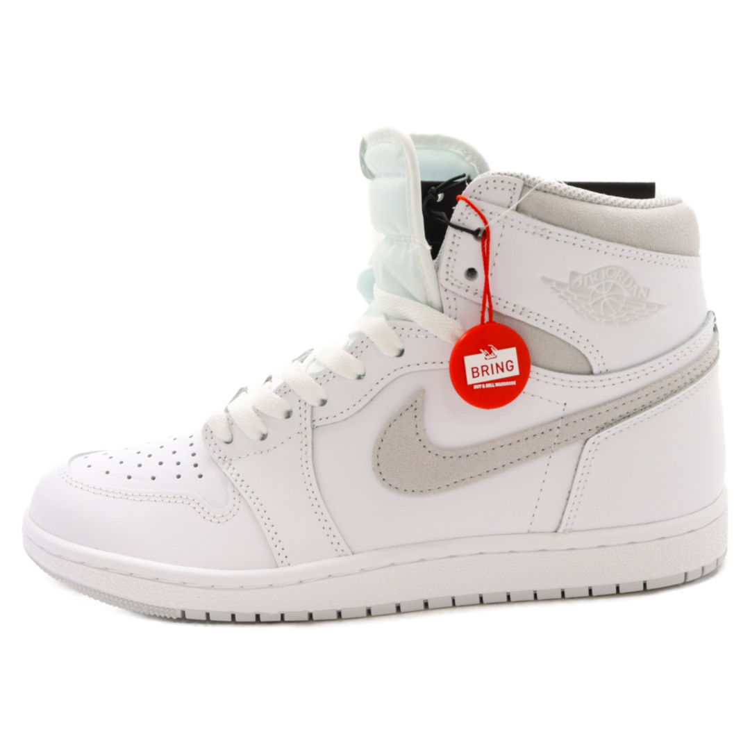 NIKE ナイキ AIR JORDAN 1 HI 85 NEUTRAL GREY BQ4422-100 エアジョーダン1 ハイ 85 ニュートラルグレー ハイカットスニーカー US8/26.0cm ホワイト10センチ甲