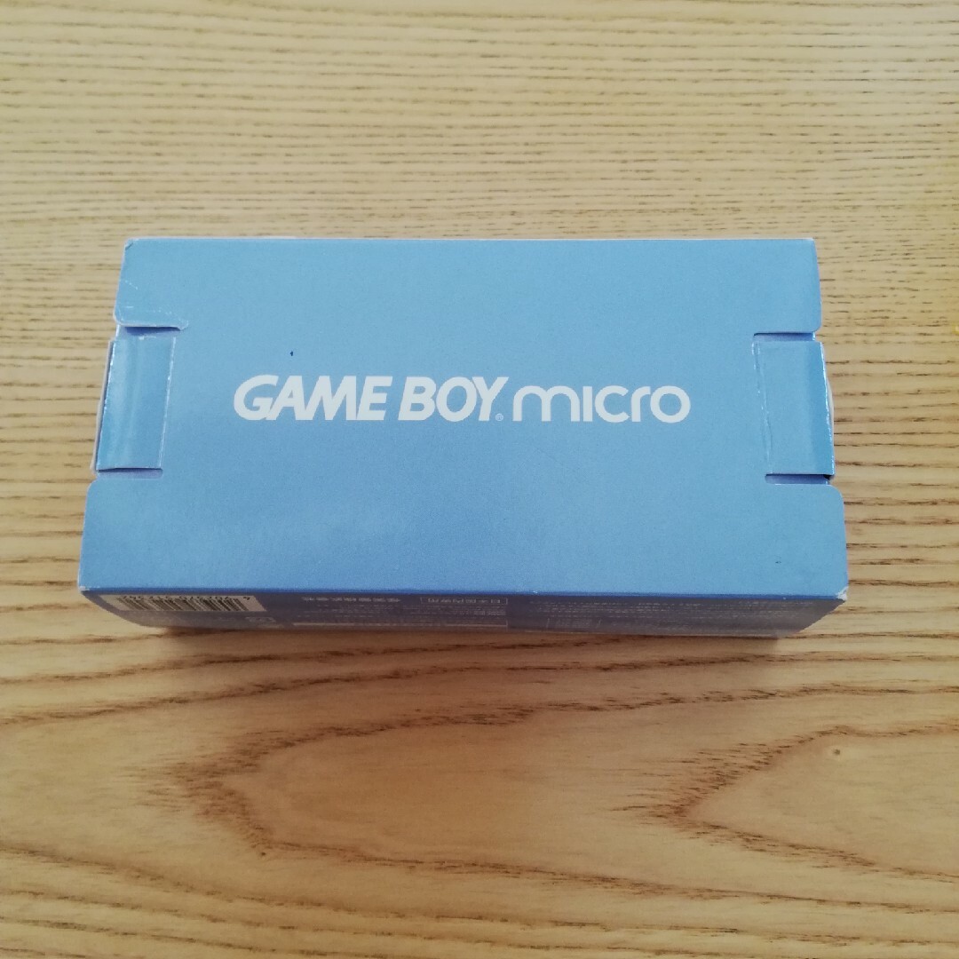 任天堂(ニンテンドウ)のNintendo GAMEBOY ミクロ　ブルー　本体　アドバンス エンタメ/ホビーのゲームソフト/ゲーム機本体(携帯用ゲーム機本体)の商品写真