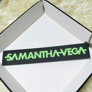 サマンサベガ(Samantha Vega)のサマンサベガ キーホルダー チャーム 黒 ミント ストラップ リュック(キーホルダー)