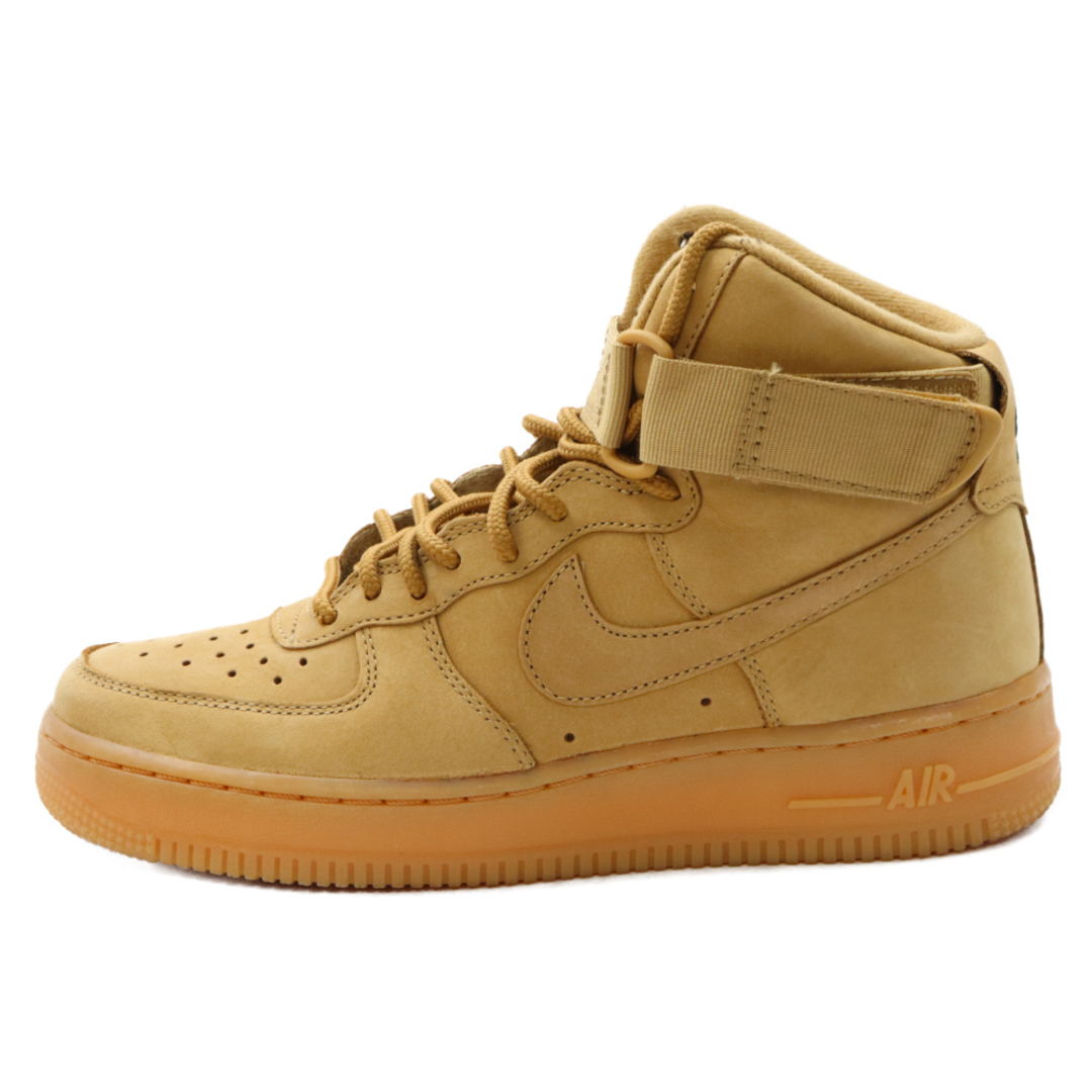 NIKE(ナイキ)のNIKE ナイキ WMNS AIR FORCE 1 HI PREMIUM FLAX WHEAT ウィメンズ エアフォース1 ウィート ハイカットスニーカー US7/24cm ブラウン レディースの靴/シューズ(スニーカー)の商品写真