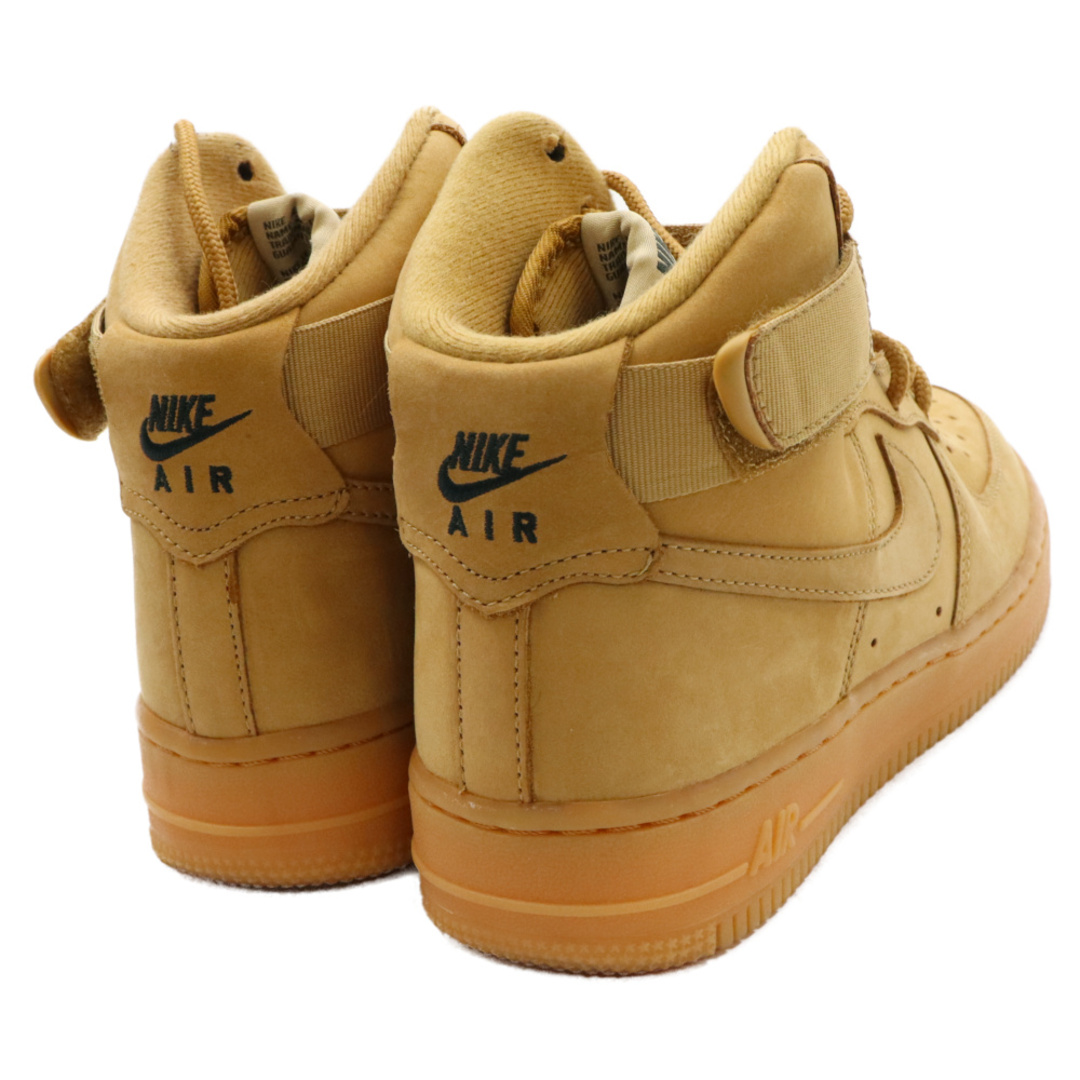 NIKE(ナイキ)のNIKE ナイキ WMNS AIR FORCE 1 HI PREMIUM FLAX WHEAT ウィメンズ エアフォース1 ウィート ハイカットスニーカー US7/24cm ブラウン レディースの靴/シューズ(スニーカー)の商品写真