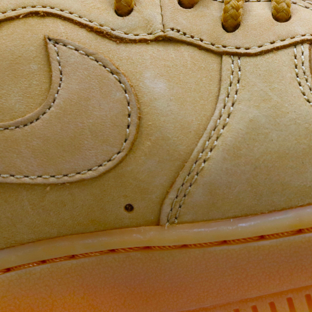 NIKE(ナイキ)のNIKE ナイキ WMNS AIR FORCE 1 HI PREMIUM FLAX WHEAT ウィメンズ エアフォース1 ウィート ハイカットスニーカー US7/24cm ブラウン レディースの靴/シューズ(スニーカー)の商品写真