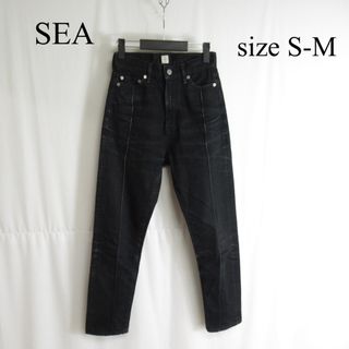 【未使用】SEA シー 875H ハイライズスリム デニム M