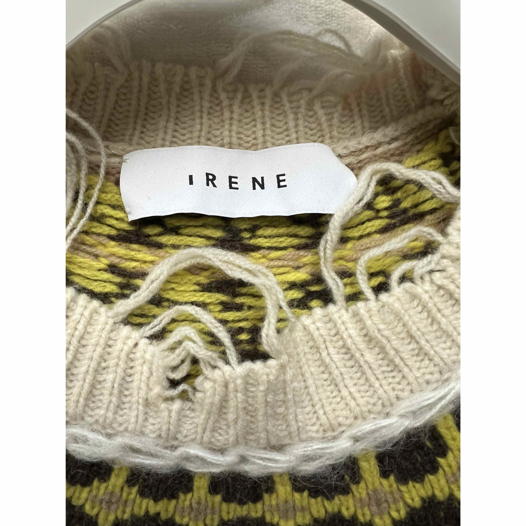 LE CIEL BLEU(ルシェルブルー)のIRENE クロップドニット　美品 レディースのトップス(ニット/セーター)の商品写真