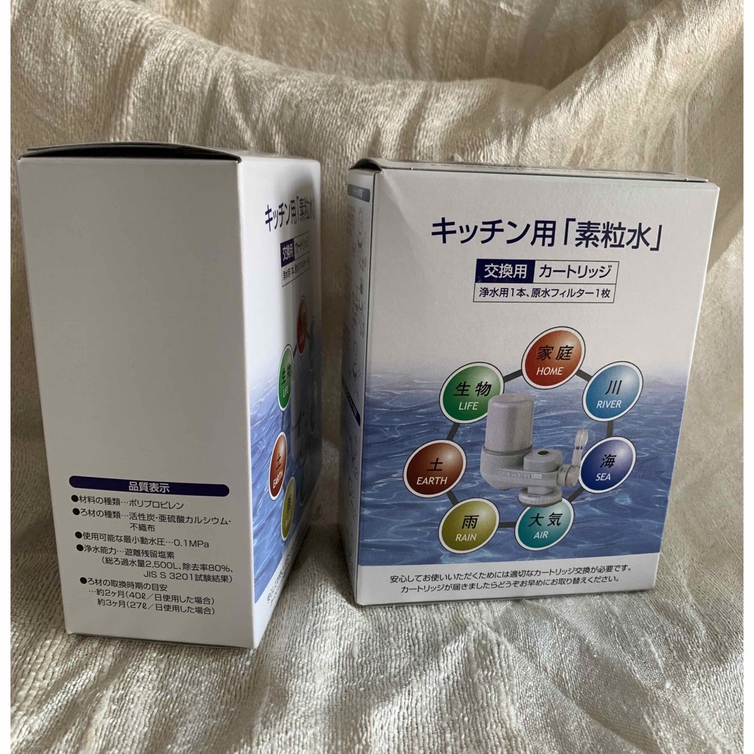 2個セット】素粒水カートリッジ ワンウォーターECO 浄水器 2個セット】素粒水カートリッジ ワンウォーターECO 浄水器
