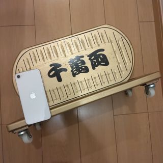 ★美品★希少★　木製千両箱台車(その他)