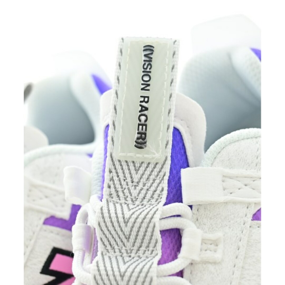 New Balance(ニューバランス)のNew Balance ニューバランス スニーカー 26cm 白xピンクx紫等 【古着】【中古】 メンズの靴/シューズ(スニーカー)の商品写真