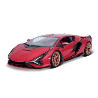 ブラーゴ 1/18 ランボルギーニ シアン FKP37 レッド 新品未開封品(ミニカー)