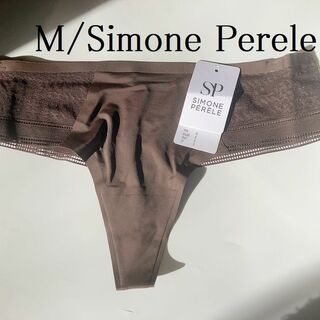 シモーヌペレール(Simone Perele)のM☆Simone Perele　Museシモーヌ ペレール　シームレスタンガ　茶(ショーツ)