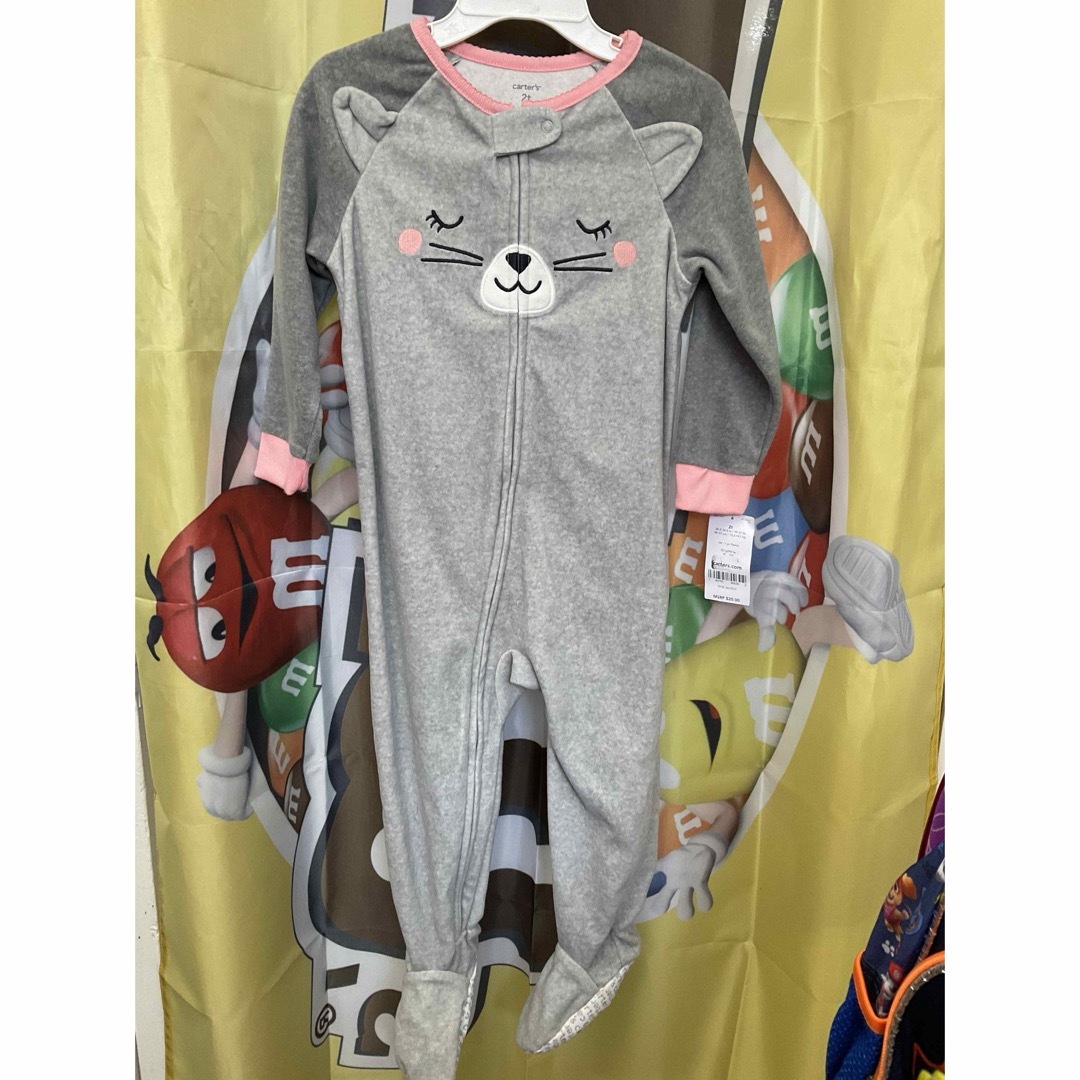 carter's(カーターズ)の新品　2歳　カーターズロンパース キッズ/ベビー/マタニティのキッズ服女の子用(90cm~)(パジャマ)の商品写真