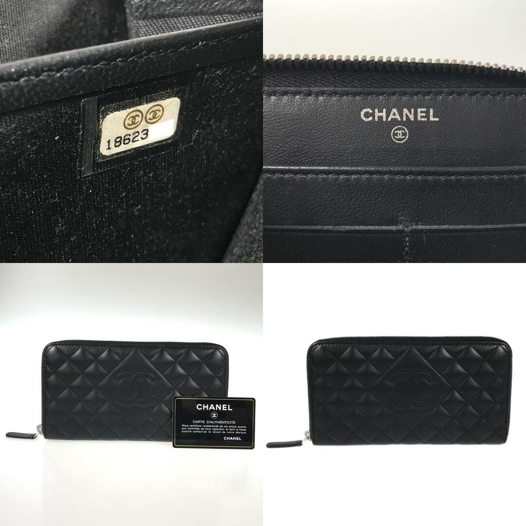 CHANEL(シャネル)のシャネル マトラッセ A80110 長財布 ラウンドファスナー レディースのファッション小物(財布)の商品写真