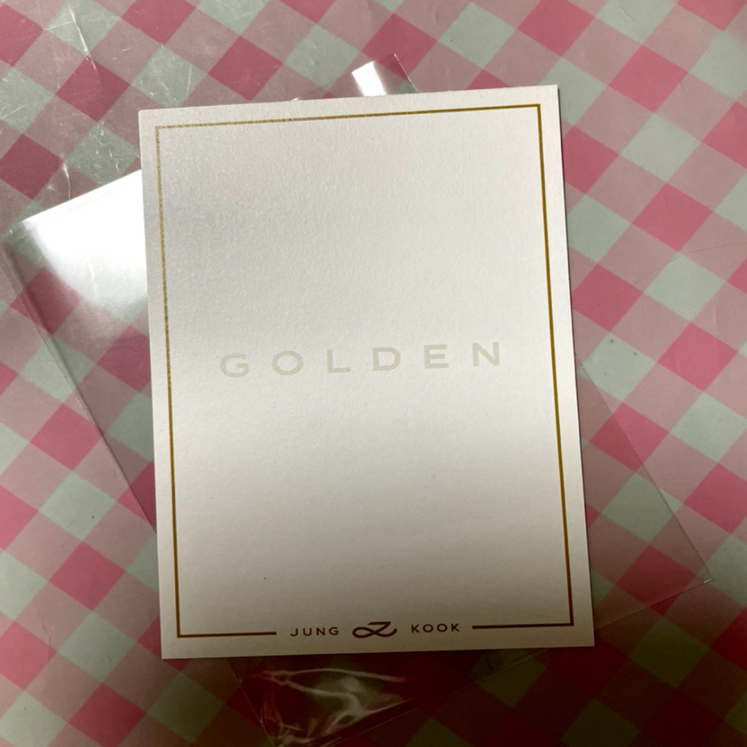 防弾少年団(BTS)(ボウダンショウネンダン)のBTS  GOLDEN  Weverse  Albums  ver.  フォト① エンタメ/ホビーのタレントグッズ(アイドルグッズ)の商品写真