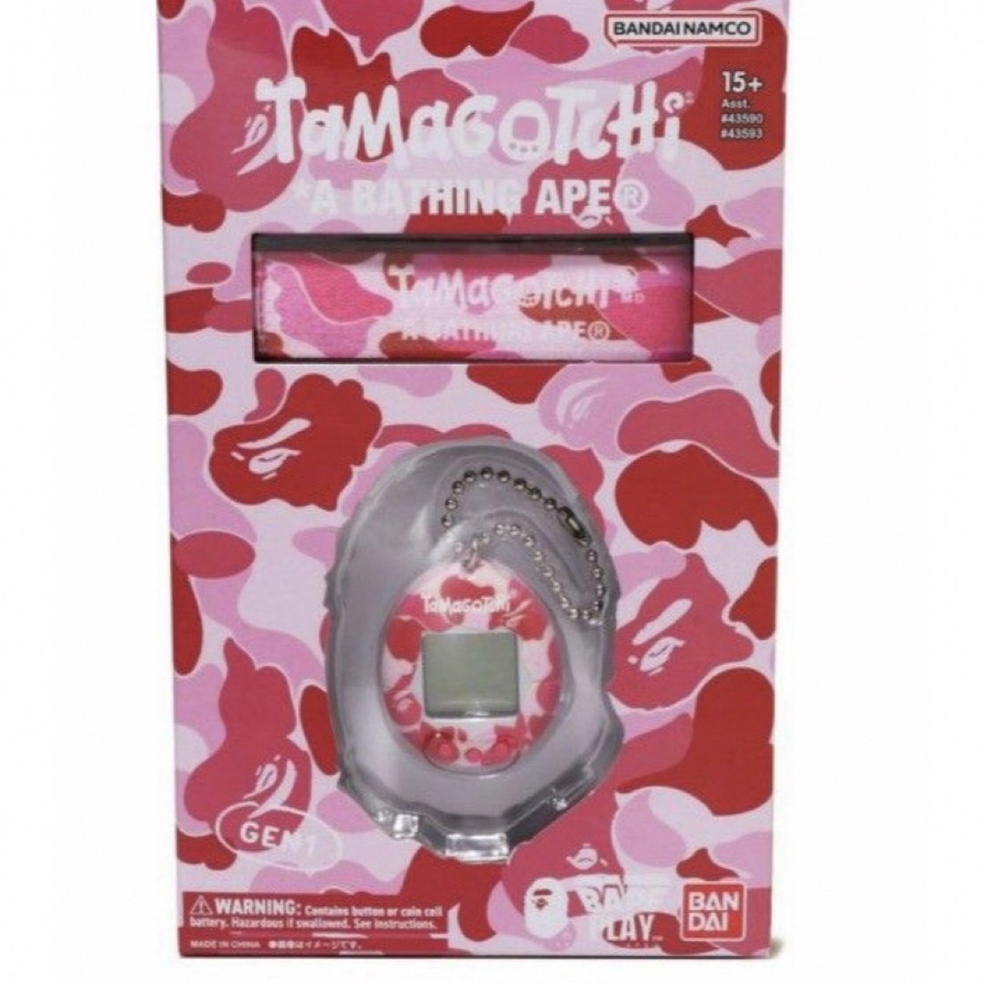 A BATHING APE(アベイシングエイプ)のA BATHING APE TaMaGoTcHi たまごっち　2個セット エンタメ/ホビーのゲームソフト/ゲーム機本体(携帯用ゲーム機本体)の商品写真