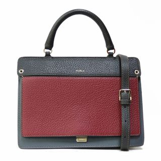 フルラ(Furla)の【限界値下げ祭47-OF】  フルラ ショルダーバッグ フルラ レザー ネイビー レディース  Furla  中古(ショルダーバッグ)