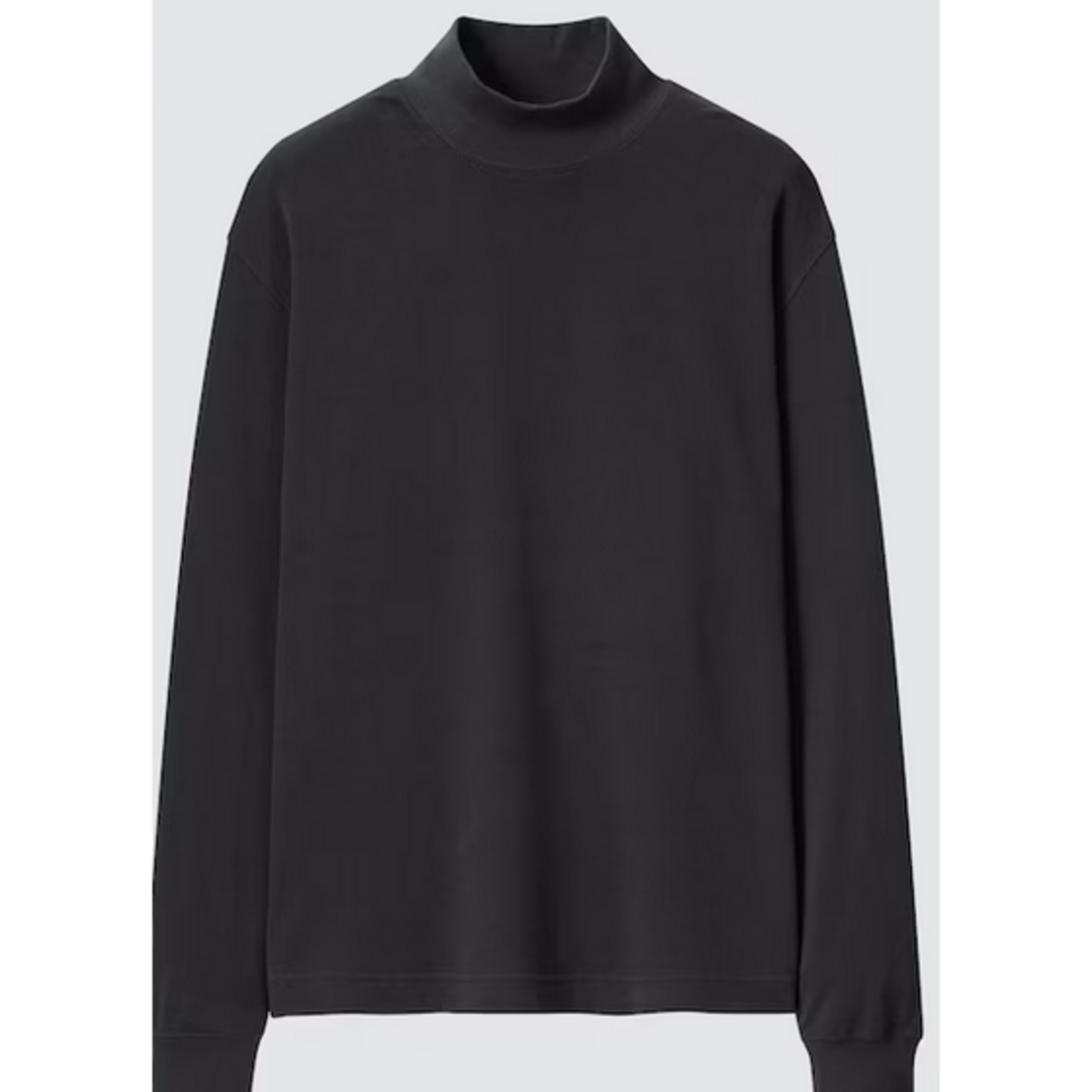 UNIQLO(ユニクロ)のhalfmountain様用 ヒートテックコットンモックネックT長袖2枚/女性М レディースのトップス(Tシャツ(長袖/七分))の商品写真