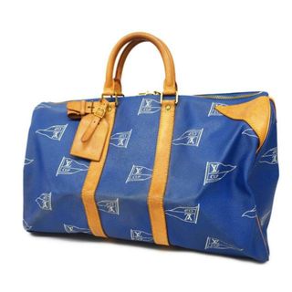 ルイヴィトン(LOUIS VUITTON)の【4ec2266】ルイヴィトン ボストンバッグ/ルイヴィトンカップ限定/キーポル45/M80014/サンディエゴブルー(ボストンバッグ)