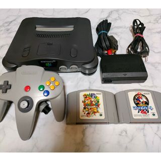 NINTENDO 64 - ニンテンドー 任天堂 ６４ ロクヨン ゲーム セットの ...