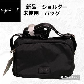 agnes b. - 【美品✨】agnes.b アニエスベー ショルダーバッグ シボ革