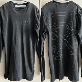 オフホワイト(OFF-WHITE)のoffwhite オフホワイト ロンT トレーナー(Tシャツ/カットソー(七分/長袖))