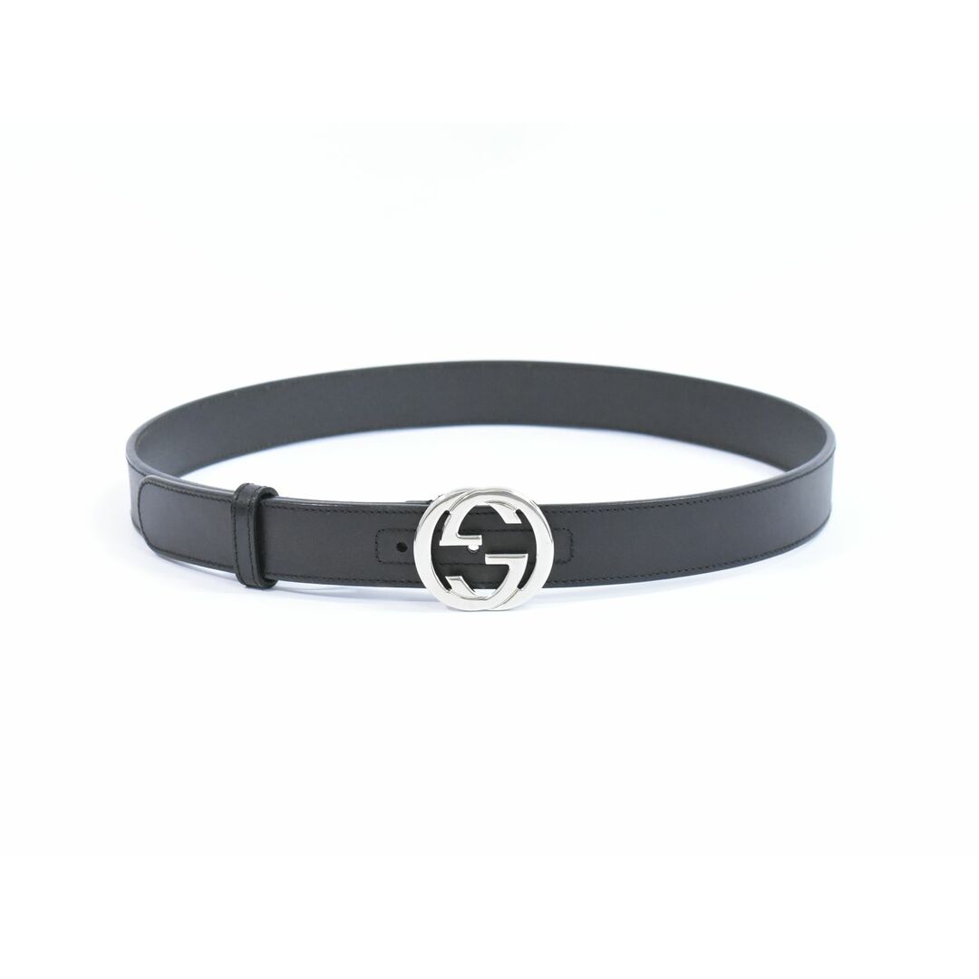 GUCCI - 本物 グッチ GUCCI インターロッキングG ベルト レザー GUCCI - 本物 グッチ GUCCI インターロッキングG ベルト レザー