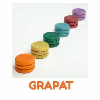 GRAPAT グラパット　18コイン　パステル6色(知育玩具)