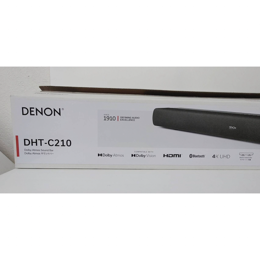 DENONスピーカー　DHT-C210視聴環境の変更に伴い出品します