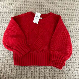 ベビーギャップ(babyGAP)のGAP 新品未使用ニットセーター90(ニット)