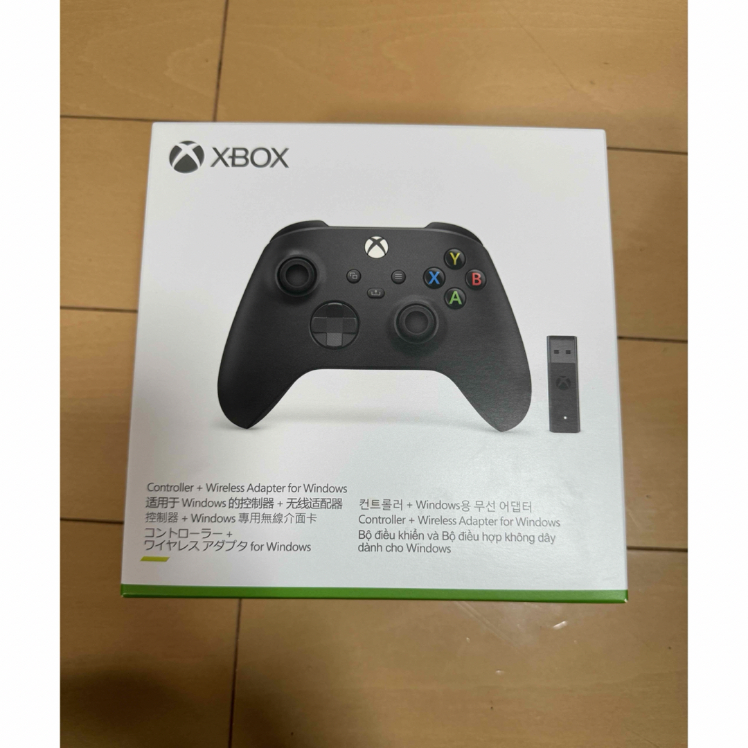 Xbox(エックスボックス)のX-box コントローラー➕ワイヤレスアダプタfor Windows エンタメ/ホビーのゲームソフト/ゲーム機本体(その他)の商品写真