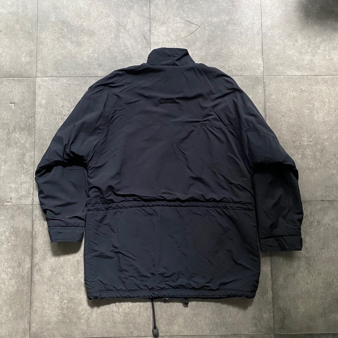 NIKE ナイキ 銀タグ 90s スウェット スウッシュ ブラック 胸ロゴ 黒