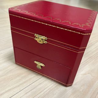 カルティエ(Cartier)の【最終価格】カルティエCartier  2段ジュエリーボックス　時計ケース(その他)