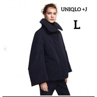 ジルサンダー(Jil Sander)のUNIQLO +J ハイブリッドダウンジャケット 黒L(ダウンコート)