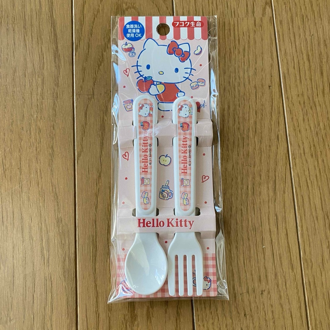 ハローキティ - ハローキティ スプーン・フォークセットの通販 ハローキティ - ハローキティ スプーン・フォークセットの通販
