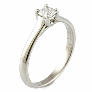 ティファニー(Tiffany & Co.)のティファニー TIFFANY&Co. リング 指輪 10号 ダイヤモンド レディース 中古(リング(指輪))