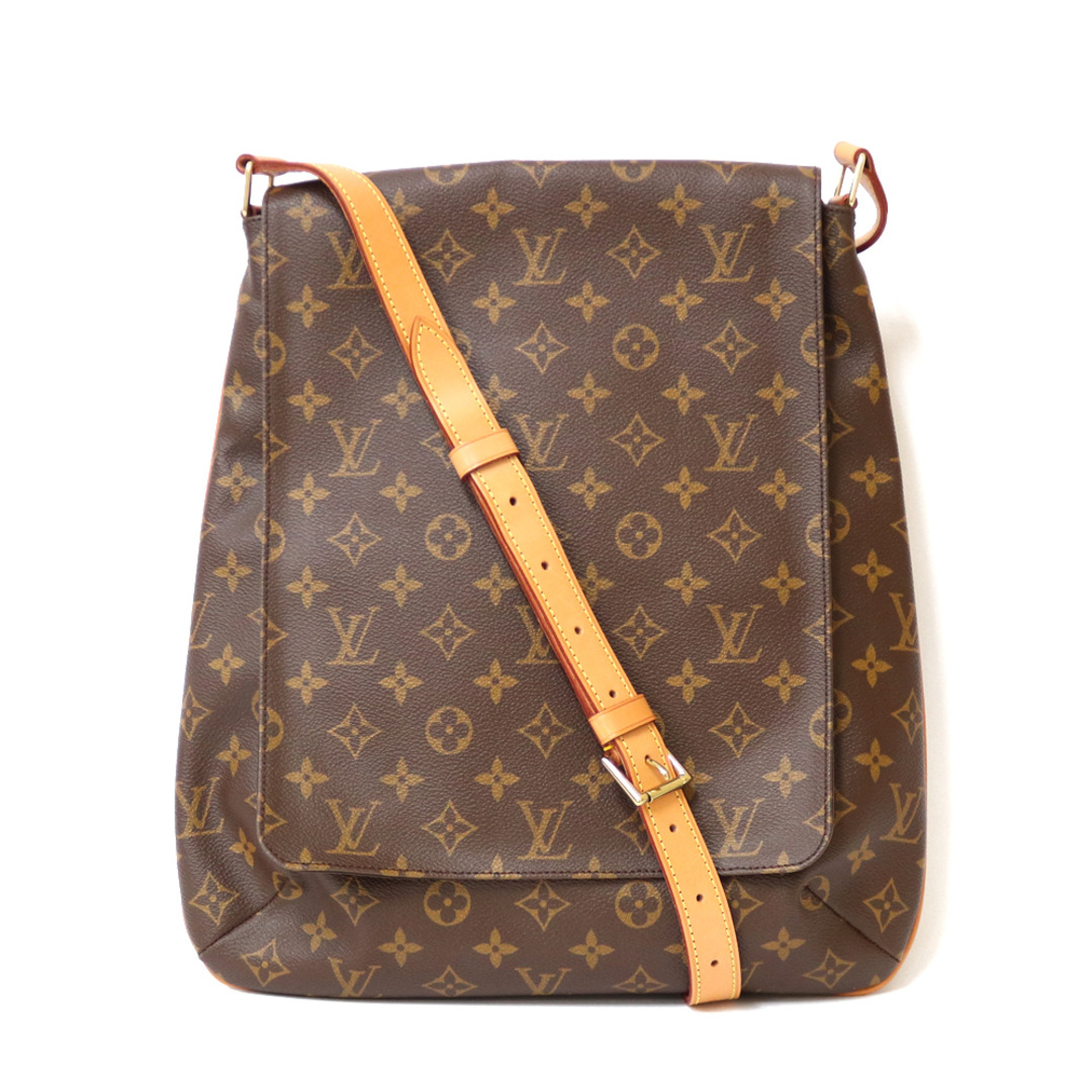 M51256製造番号【限界値下げ祭】    ルイヴィトン LOUIS VUITTON ミュゼット モノグラム ショルダーバッグ ブラウン レディース