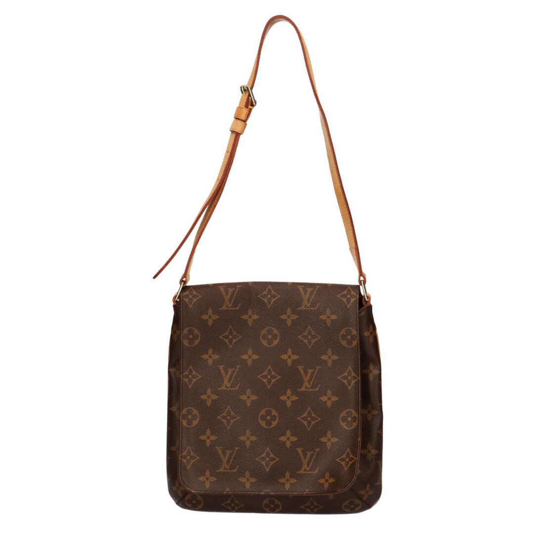 BRB23000085ブランド【限界値下げ祭8-OF】   ルイヴィトン LOUIS VUITTON ミュゼットサルサ モノグラム ショルダーバッグ ブラウン レディース