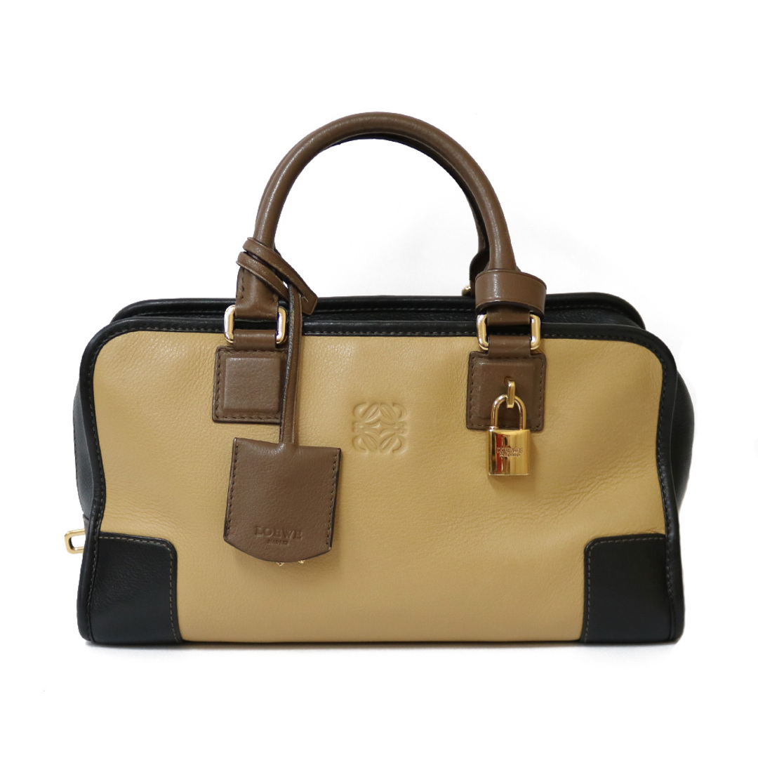 LOEWE - ロエベ LOEWE アマソナ28 ハンドバッグ ベージュ レディース 中古