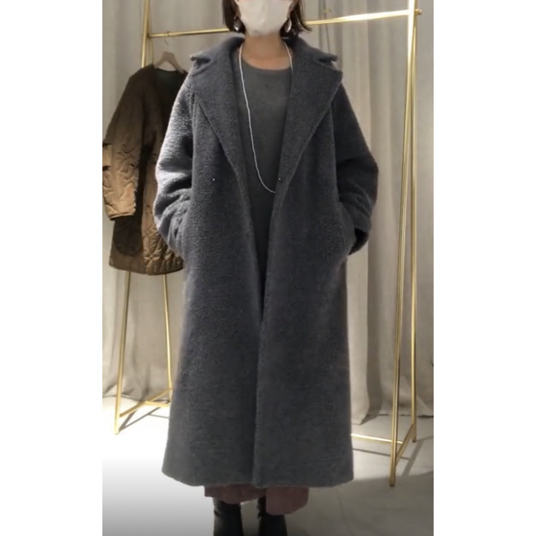 OUTERSUNSET アウターサンセットボアロングコート