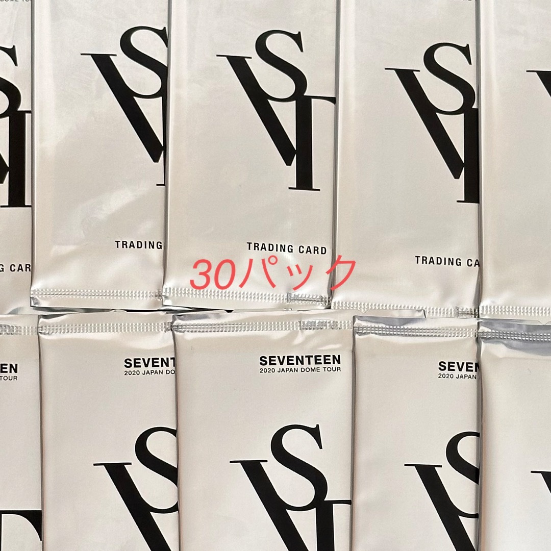SVT トレカ 未開封 サイン入り ドーム セブチ 2020 SEVENTEEN-