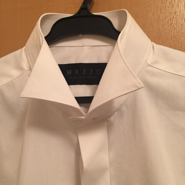 タキシード用 ウイングカラーシャツ メンズのトップス(シャツ)の商品写真