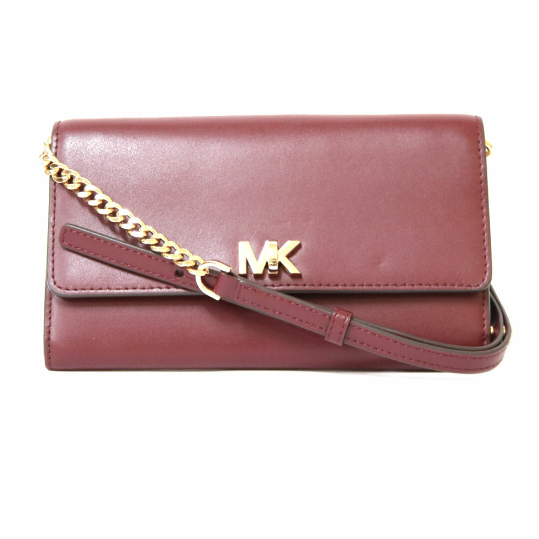 Michael Kors(マイケルコース)の【限界値下げ祭1-OF】     マイケルコース Michael Kors ショルダーバッグ レッド レディース 中古 レディースのバッグ(ショルダーバッグ)の商品写真