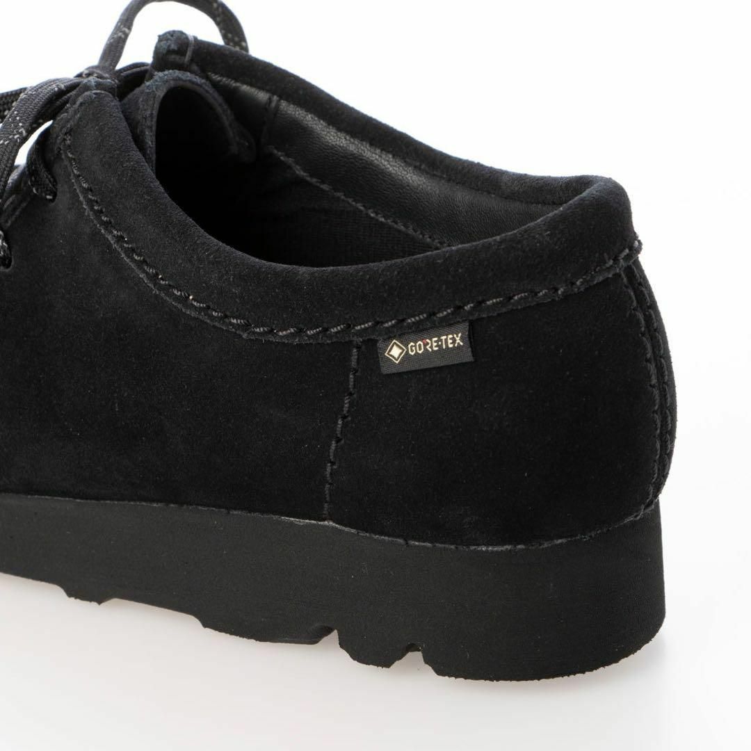 Clarks(クラークス)のClarks クラークス ワラビー ゴアテックス ブラックスエード レディースの靴/シューズ(スリッポン/モカシン)の商品写真