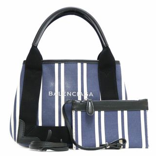 バレンシアガ(Balenciaga)の【限界値下げ祭】     バレンシアガ BALENCIAGA ハンドバッグ ネイビー レディース 中古(ハンドバッグ)