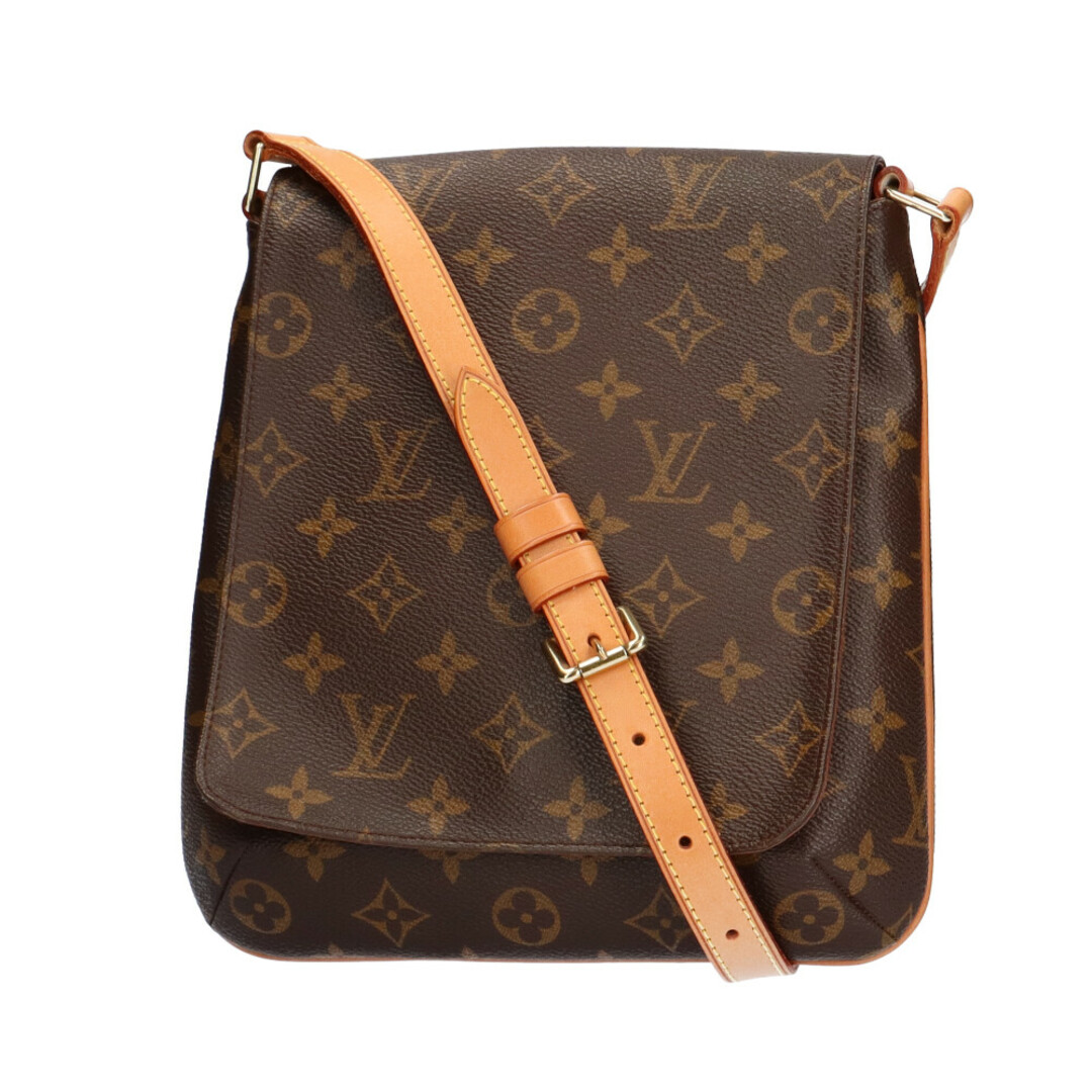 【限界値下げ祭】  ルイヴィトン LOUIS VUITTON ミュゼットサルサ モノグラム ショルダーバッグ ブラウン レディースブラウンブラウンシリーズ