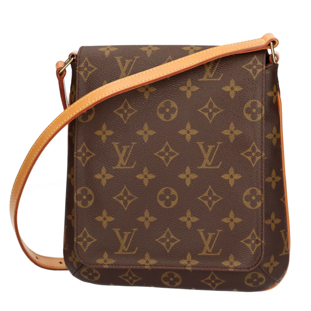 ミュゼットサルサライン【限界値下げ祭】   ルイヴィトン LOUIS VUITTON ミュゼットサルサ モノグラム ショルダーバッグ ブラウン レディース