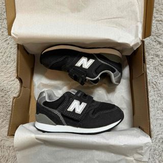 ニューバランス(New Balance)の【ゆず様専用】new balance キッズ 996 ブラック　14.5cm(スニーカー)