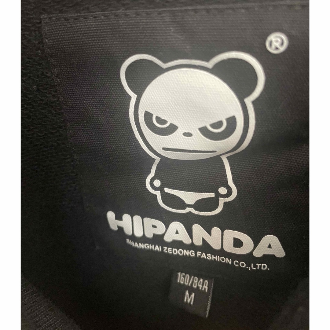 HIPANDA♡パーカー ブラック M レディースのトップス(パーカー)の商品写真