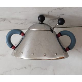 アレッシィ(ALESSI)の週末限定アレッシィ　シュガーボウル＆スプーン　ブルー(食器)