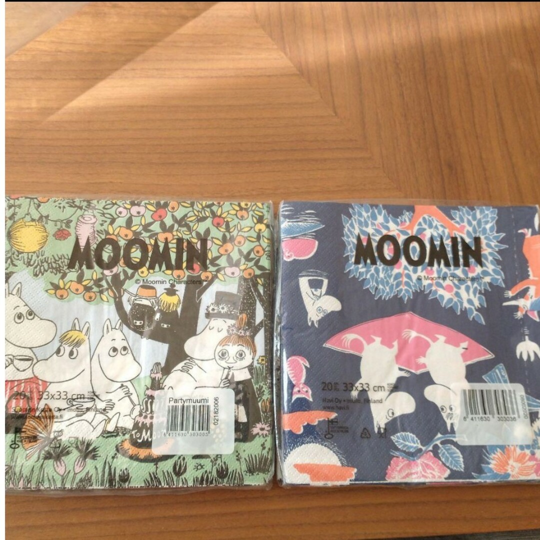 MOOMIN(ムーミン)のムーミン　ペーパーナプキンセット インテリア/住まい/日用品のキッチン/食器(テーブル用品)の商品写真