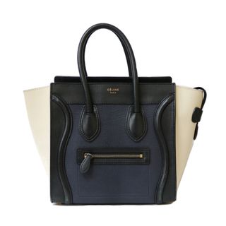 セリーヌ(celine)の【限界値下げ祭】     セリーヌ CELINE ラゲージ　マイクロ ハンドバッグ マルチカラー レディース 中古(ハンドバッグ)